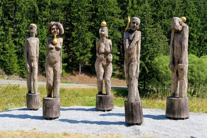 Skulpturenpfad - Menschen unterwegs